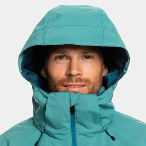 Chaquetas de esquí para hombre 2026, impermeables, para snowboard, con estampado, cremallera, capucha desmontable, forro polar, cuello alto, múltiples bolsillos - Product Image 4