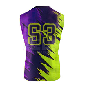 Uniformes 7v7 entièrement en polyester imprimés par sublimation, design personnalisé 2023, vêtements d'entraînement 7v7, uniformes sportifs - Product Image 5