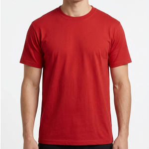 Camisetas Personalizadas para Hombre, 100% Algodón Jersey, Teñidas, de Manga Corta, Talla Grande, Lisas, con Logotipo Frontal, Impresión por Serigrafía - Product Image 5