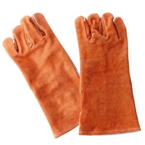 Guantes de Soldadura de Cuero Vacuno de Primera Calidad, Resistentes al Fuego, de Larga Duración, para Trabajo Pesado - Product Image 6