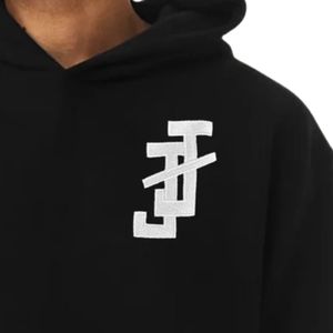 เสื้อฮู้ดดี้พรีเมียมเนื้อหนา ปักโลโก้ตามสั่ง เนื้อผ้านุ่มแบบฟลีซ แขนยาว มีกระเป๋าแบบจิงโจ้ - Product Image 4