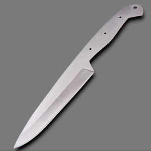 Couteau de chasse et de camping professionnel sur mesure OEM/ODM, en acier au carbone forgé à la main, lame fixe de 8 pouces, pointe tombante, qualité industrielle - Product Image 1