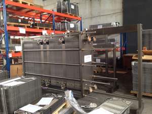 Intercambiador de calor de placas de gran capacidad de acero inoxidable 304/316L para línea de procesamiento eficiente de leche - Product Image 4