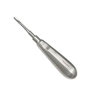 Élévateur dentaire manuel professionnel en acier inoxydable, conception à pointe fine, poignée ergonomique, pour la séparation des dents contrôlée en usage clinique - Product Image 1