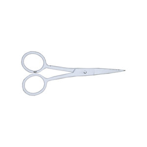 Tijeras de Aseo de Acero Inoxidable 100% para Salón de Belleza, Recortador de Cejas de Punta Fina para Estilizar el Vello Facial, Herramientas para Extensiones de Cabello - Product Image 5