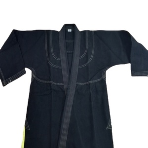 Venta al por mayor personalizado BJJ Gi Kimono 100% algodón perla Tejido ligero transpirable duradero Unisex adulto brasileño Jiu Jitsu uniforme - Product Image 1