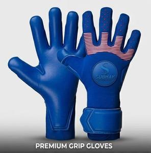 Guantes de Portero de Fútbol Subhay, Dedos Completos, Palma de Silicona Antideslizante, Correa de Muñeca Ajustable, Unisex, Deportivos - Product Image 4