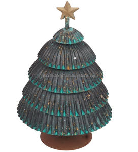 <b>Outdoor</b> indoor <b>tree</b> stand metal <b>Christmas</b> <b>tree</b> metal heavy duty base <b>for</b> large <b>trees</b> wrought iron stand vintage decorative - Product Image 1