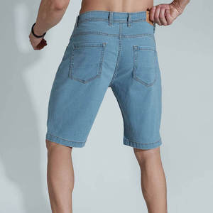 Pantalones Cortos de Mezclilla para Hombre, Estilo Tradicional, Prácticos para Uso Diario, Tela Elástica, Movimiento Flexible, Comodidad - Product Image 2