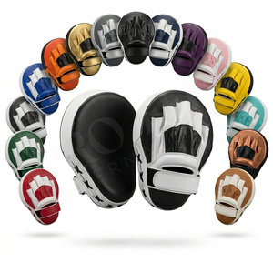 Guantes de Boxeo para Entrenamiento, Almohadillas de Enfoque con Núcleo de Espuma de Alta Densidad, Costuras Dobles Reforzadas, Bloqueo de Muñeca Seguro y Zona Flexible de Durabilidad - Product Image 1