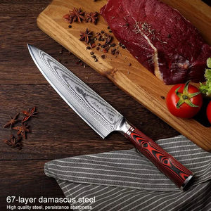 Juego de Cuchillos de Chef Estilo Japonés de Damasco de Alta Calidad en Oferta, Cuchillos de Cocina de Acero Inoxidable de 5 Pulgadas al Mejor Precio - Product Image 2