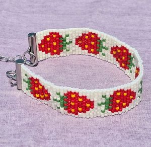 2026Trending Handwoven Seed Beaded <b>Bracelet</b> For Daily Wear Party & Gifting <b>Adjustable</b> Custom Handwoven Wristband Fashion Jewelry - Product Image 6