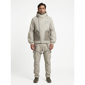 Ensemble de vêtements techniques pour hommes Exoshell, veste modulaire imperméable en nylon Ripstop 3 couches, pantalon cargo, harnais - Vente en gros - Product Image 1