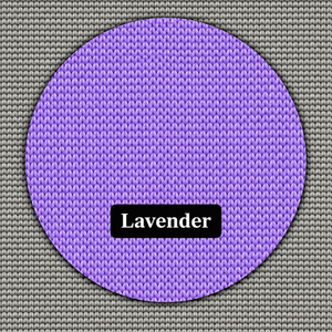 Lavender Polyester Rib Knit Fury Fabric Textured Stretch Knitted Textile Material for Fashion Apparel and Garment Manufacturing - Product Image 1