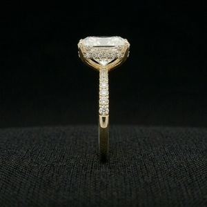Women Gold <b>Ring</b> Elegant Fashion Jewelry Lightweight Stylish Minimal Design Daily Wear Gift for <b>Wedding</b> Engagement Occasion - Product Image 2