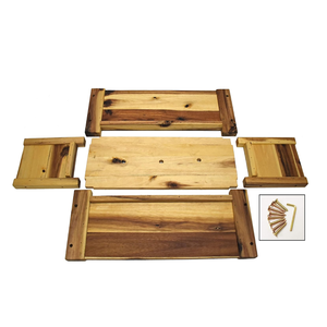 Macetas de madera de acacia a buen precio, pequeñas, para plantas de interior y exterior, venta al por mayor desde Vietnam - Product Image 3