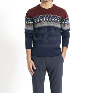 Pulls pour hommes, décontractés, à manches longues, tricotés, chauds, légers, col rond, mode, vêtements confortables pour hommes - Product Image 3