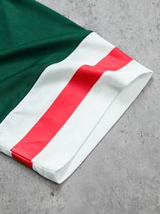 Maillot de football américain OEM pour homme, manches longues, col rond, maille, 240 GSM, polyester, coupe oversize, épaules tombantes, style streetwear - Product Image 6