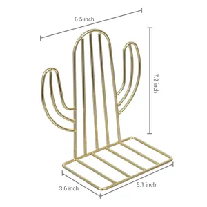 Modern Metal <b>Book</b> Stand Stylish Reading Rack for Home <b>Study</b> Room DecorDesigner Handmade Modern USB Powered Metal Bookends Luxury - Product Image 1