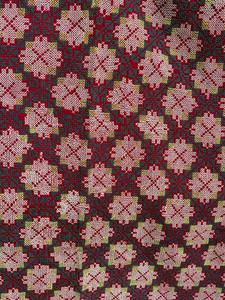 Bhawana Handicrafts Modern Eco-Friendly Hand Embroidered Carpet Design <b>Quilt</b> <b>Throw</b> 150x225 cm Cotton Blanket Geometric - Product Image 5