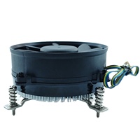 Refroidisseur de processeur en aluminium PWM 12V avec ventilateur de refroidissement 92x25mm et dissipateur thermique pour processeurs LGA 1150 1155 1156 1700 1851