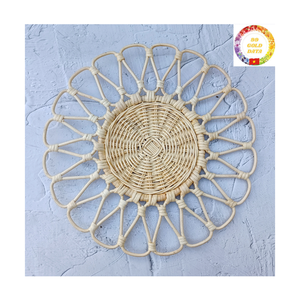 Salvamanteles de Ratán Hecho a Mano para Regalo y Decoración |   Vajilla Ecológica |   Venta al por Mayor OEM - Product Image 2