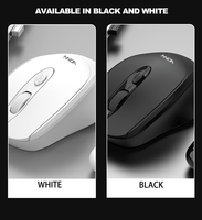 Souris optique de jeu double mode 2.4G USB/BT Souris sans fil ergonomique 3D avec alimentation par batterie pour ordinateur et ordinateur portable