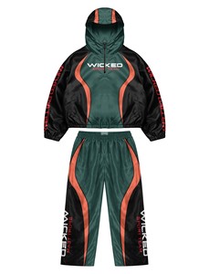 Ensemble de survêtement coupe-vent multi-designs |   Sweat à capuche court et pantalon Vaultz Wicked Saint FC |   Ensemble de veste streetwear - Product Image 2