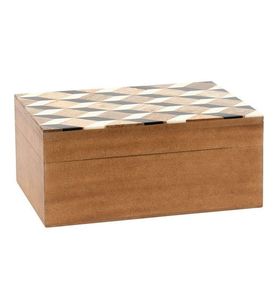 Resin inlay storage box MDF decorative jewelry box Competitive price storage Trending resin jewelry box for Bedroom Use - Product Image 4
