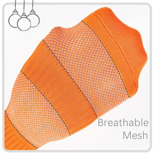 Chaussettes de football respirantes extra longues pour l'été, avec logo sur le bord, pré-coupées, hauteur genou, sans pied - Product Image 3