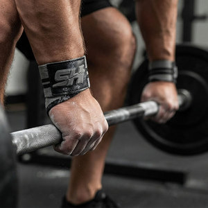 Sangles de musculation en coton robustes avec logo personnalisé 2026, conçues pour une stabilité maximale et une résistance accrue, idéales pour les séances d'entraînement. - Product Image 5