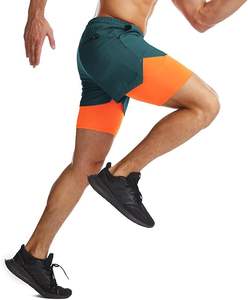 Shorts d'arts martiaux pour hommes de qualité supérieure, avec poches, légers et en tissu à séchage rapide - Product Image 2