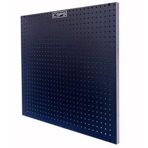 Vente en gros de panneau perforé mural en métal noir personnalisé OEM & ODM pour entrepôt industriel Garage mécanique 1 jeu minimum de commande - Product Image 5