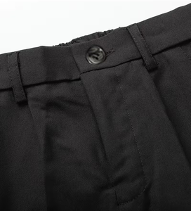 Unisex High School Uniform Trousers 100% Cotton Canvas Spring Autumn & Summer Styles Student Performance Formal Single Piece - Product Image 4