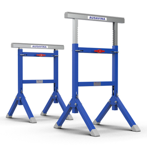 Ausavina Easy <b>Adjustable</b> Fabrication Stand Manual <b>Table</b> Stand for Slab Polishing Sharpening Cutting - Product Image 1