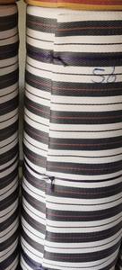 Ellora Nyl021 Eco Friendly Woven Nylon PVC Coated <b>Fabric</b> Roll Shopping Bags Durable Striped Reusable Grocery Bag Anti-Bacteria - Product Image 5