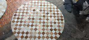 Alfombras y alfombras de cuero genuino hechas a mano Real de nueva tendencia, alfombras de retazos de gran oferta de cuero de vaca para sala de estar, área grande - Product Image 4