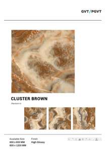 Azulejos de porcelana de alto brillo Prestige Reflect 600X600MM 24X24, elegante elección de revestimiento para conceptos arquitectónicos modernos - Product Image 2