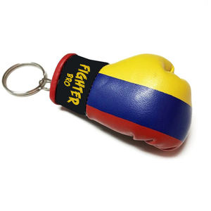 Llavero de Guantes de Boxeo Miniatura de Cuero Sintético, Anillo para Llaves con Guantes de Boxeo, Colgante para Coche, Regalo de MMA, Tamaño Personalizado, Artículo Promocional - Product Image 5