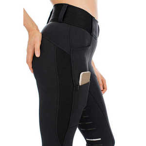 Los Mejores Leggings de Equitación, Pantalones de Montar a Caballo, Cintura Media, Ligeros, Impermeables, Hasta el Tobillo, Unisex, con Silicona - Product Image 4