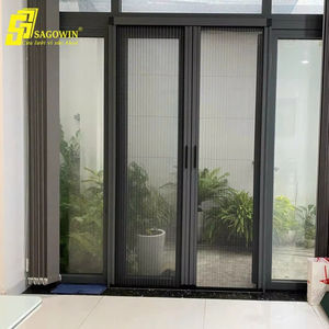 Puerta Mosquitera Plegable de Aluminio Resistente con Malla Antiinsectos de 20 Hilos - Product Image 1