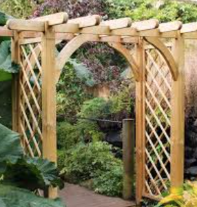 Modern Wood Garden Archway (Minimalist) - Product Image 6