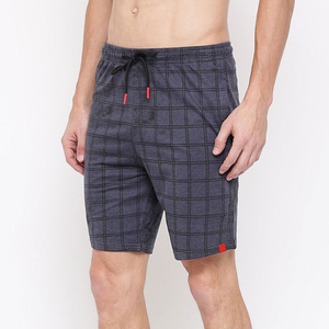 Pantalones Cortos de Playa para Hombre, Cintura Media Elástica, con Bolsillos, Secado Rápido, Tejido de Punto, 100% Poliéster, Estampado de Flores - Product Image 4