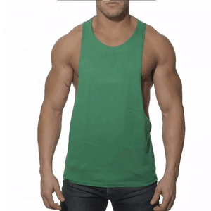 Débardeur pour homme en coton 100% respirant, tricoté, brodé, qualité supérieure, best-seller - Product Image 1