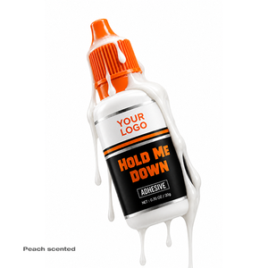 กาวติดวิกผม HMD Hold Me Down ขนาดเล็ก กลิ่นพีช 0.7 ออนซ์ ยี่ห้อ Private Label ติดทนนาน กันน้ำ ผลิตในเกาหลี - Product Image 1