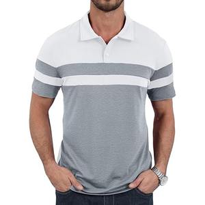Camiseta de Color Sólido Personalizada de Marca Propia para Hombre, Camiseta Polo de Algodón Estampada de Secado Rápido para Negocios, Subida por Dress Sports - Product Image 1