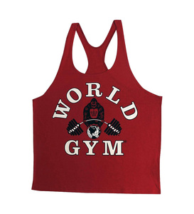 Wholesale Training Gym Cotton Comfortable Men Tank Tops Fitness Singlet Bodybuilding Workout Gym Men Sleeveless <b>Stringer</b> <b>Vest</b> - Product Image 3