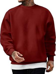 เสื้อสเวตเชิ้ตคอกลมผู้ชาย แขนยาว ลายพิมพ์ดิจิทัล แฟชั่นลำลอง ใส่ได้ในฤดูหนาว ผ้าฝ้าย 100% ทรงโอเวอร์ไซส์ - Product Image 6