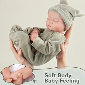 Poupée Reborn Bébé Noah 20 Pouces Réaliste Corps en Tissu Expédition Rapide 3-7 Jours - Product Image 3
