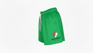 Shorts en polyester pour hommes, tissu léger et respirant, taille élastique, confortable, décontracté, à séchage rapide, pour la salle de sport, la course à pied et les sports - Product Image 2